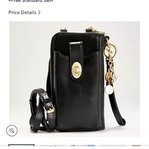 Patricia Nash Leather purse, wallet croossover , New